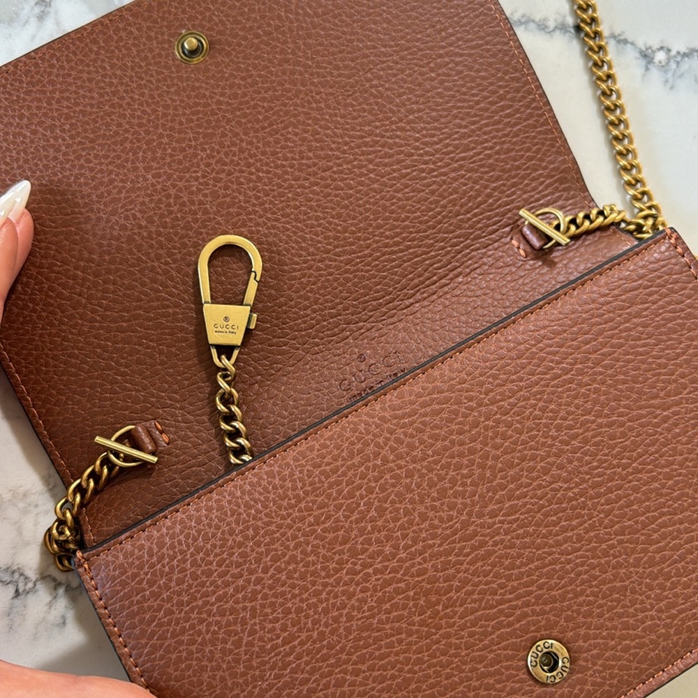 G G wallet crossbody purse clutch denim gold - Picture 11 of 14